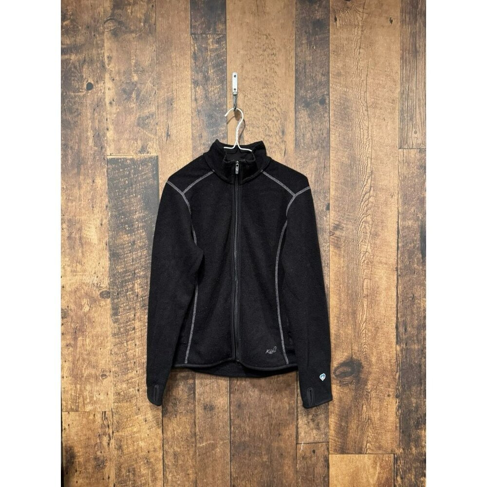 KUHL Women’s Dark Sweater Full Zip Up Medium